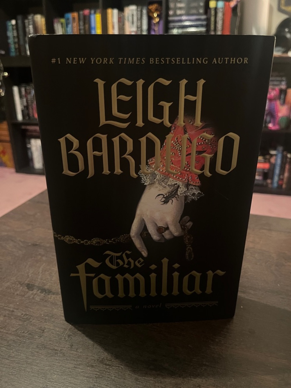 The Familiar by Leigh Bardugo Black sprayed edge